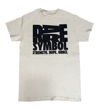 RARE SYMBOL LOGO TEE - BEIGE